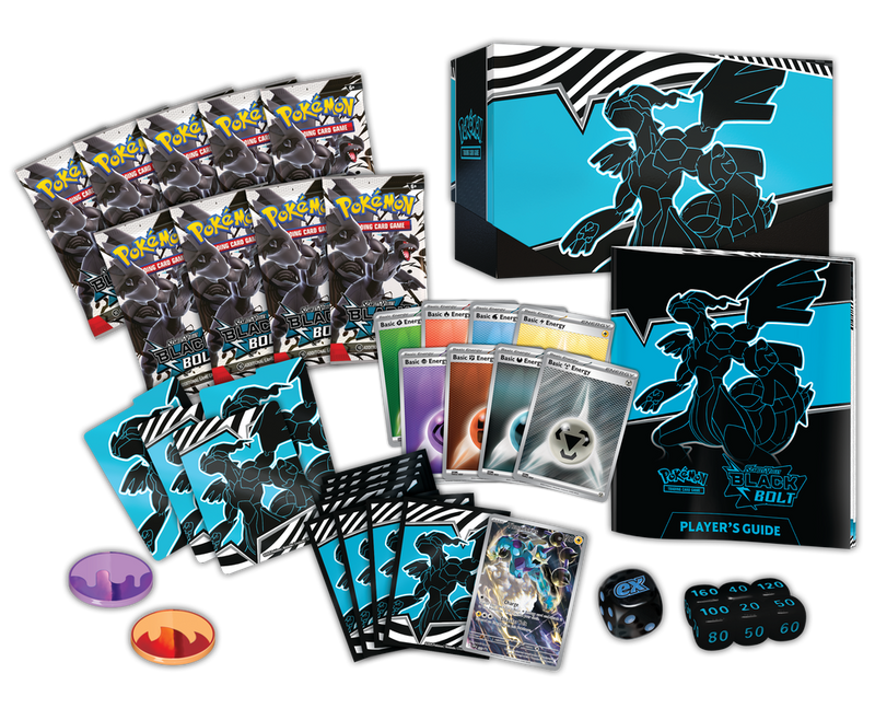 Pokemon TCG - SV10.5 Scarlet & Violet Black Bolt Elite Trainer Box