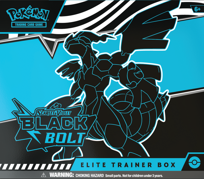 Pokemon TCG - SV10.5 Scarlet & Violet Black Bolt Elite Trainer Box