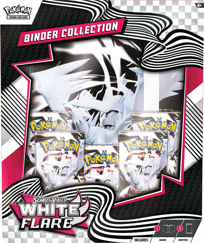 Pokemon TCG - SV10.5 Scarlet & Violet White Flare Binder Collection