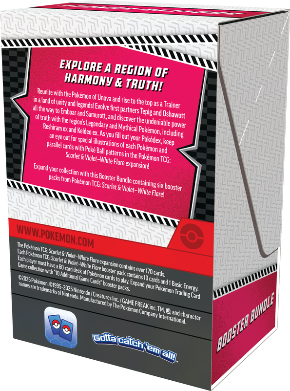 Pokemon TCG - SV10.5 Scarlet & Violet White Flare Booster Bundle