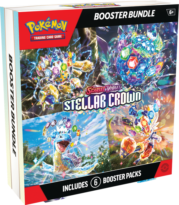 Pokemon TCG - SV7 Scarlet & Violet Stellar Crown Booster Bundle