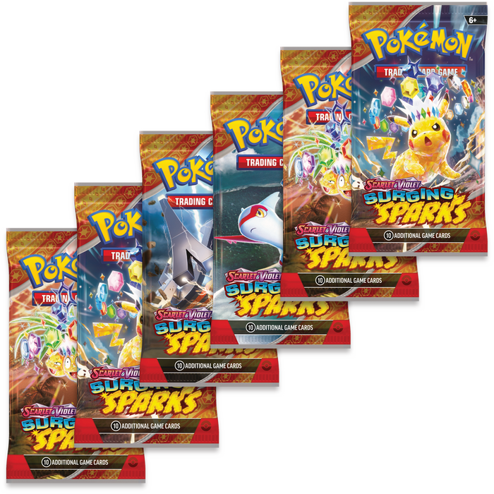 Pokemon TCG - SV8 Scarlet & Violet Surging Sparks Booster Bundle