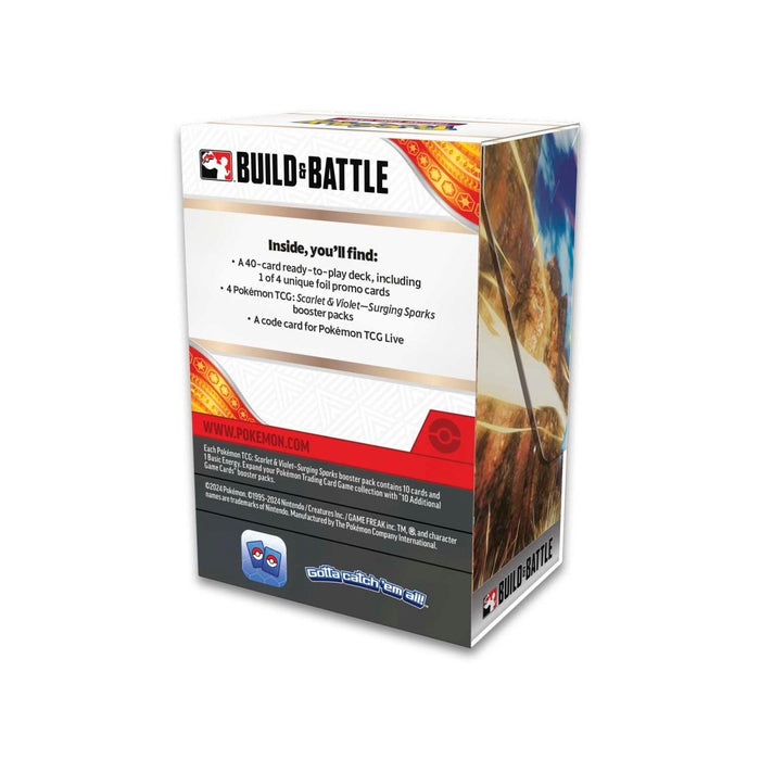 Pokemon TCG - SV8 Scarlet & Violet Surging Sparks Build & Battle Box