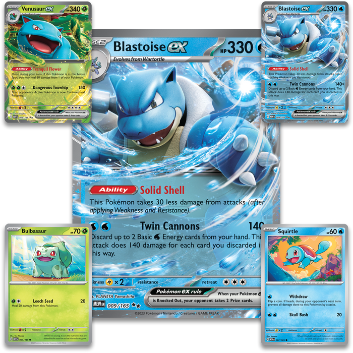 Pokemon TCG - Scarlet & Violet 151 - Blooming Waters Premium Collection