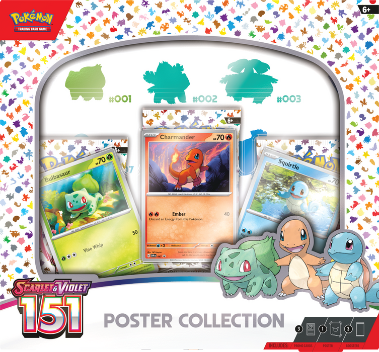 Pokemon TCG - Scarlet & Violet 151 - Poster Collection