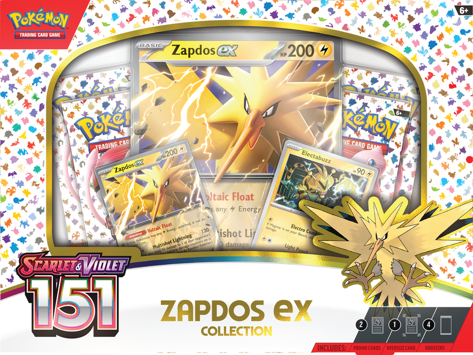 Pokemon TCG - Scarlet & Violet 151 - Zapdos EX Collection