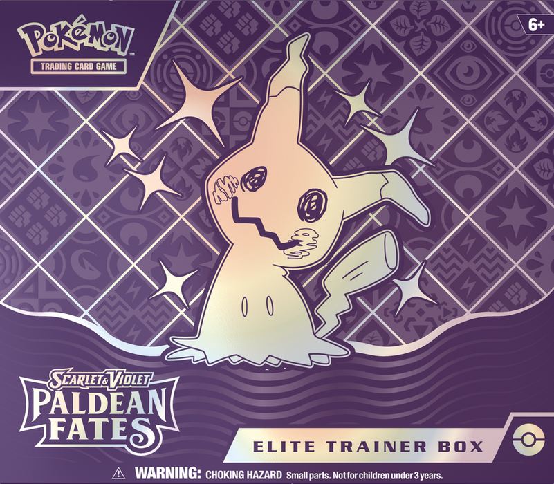 Pokemon TCG - Scarlet & Violet Paldean Fates Elite Trainer Box