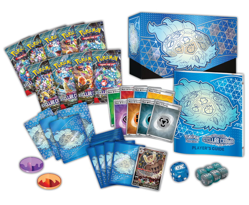 Pokemon TCG - SV7 Scarlet & Violet Stellar Crown Elite Trainer Box