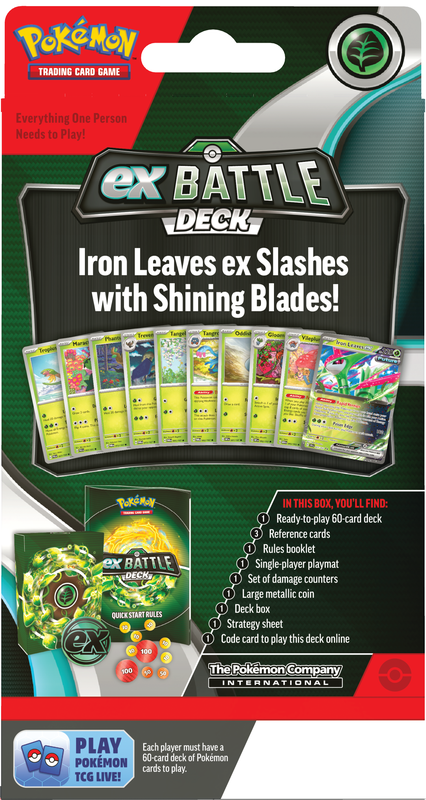 Tapacoco Ex Pokemon TCG - Tapu Koko/Iron Leaves ex Battle Deck — Panda Hobby
