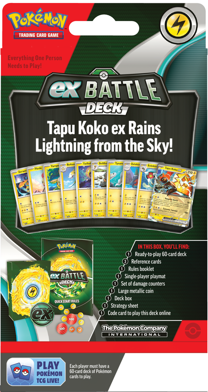 Pokemon TCG - Tapu Koko/Iron Leaves ex Battle Deck