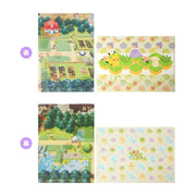 Pokemon Center A4-Sized Clear Files (2 Pieces Set) - Pokemon Pokopia