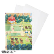 Pokemon Center A4-Sized Clear Files (2 Pieces Set) - Pokemon Pokopia