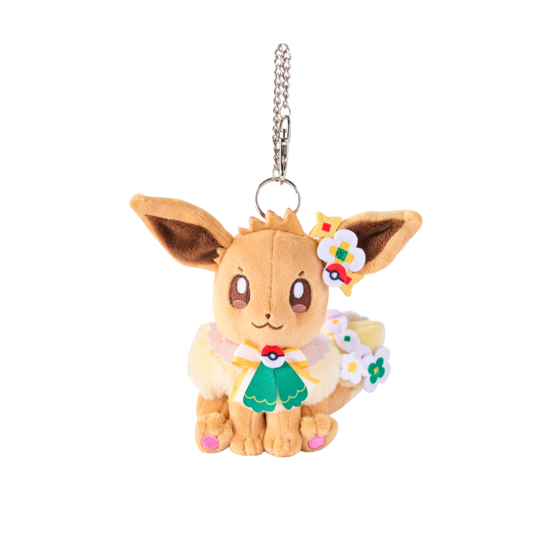 Pokemon PokePark Kanto Exclusive Eevee Plush Keychain