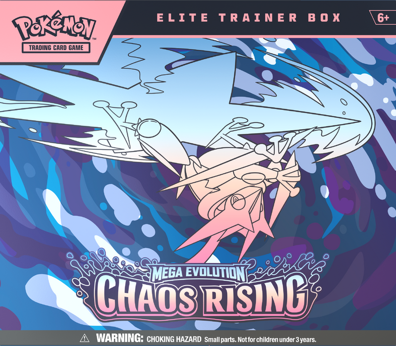 Pokemon TCG - ME04 Mega Evolution Chaos Rising Elite Trainer Box