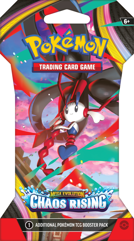 Pokemon TCG - ME04 Mega Evolution Chaos Rising Sleeved Booster Pack