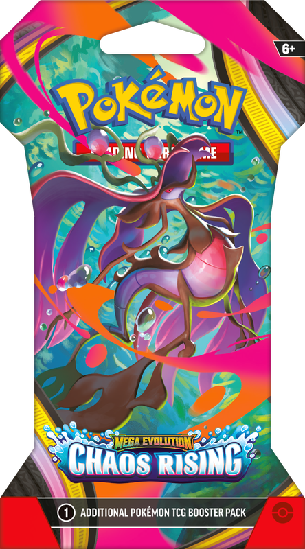 Pokemon TCG - ME04 Mega Evolution Chaos Rising Sleeved Booster Pack