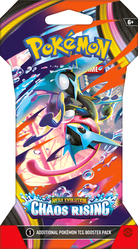 Pokemon TCG - ME04 Mega Evolution Chaos Rising Sleeved Booster Pack