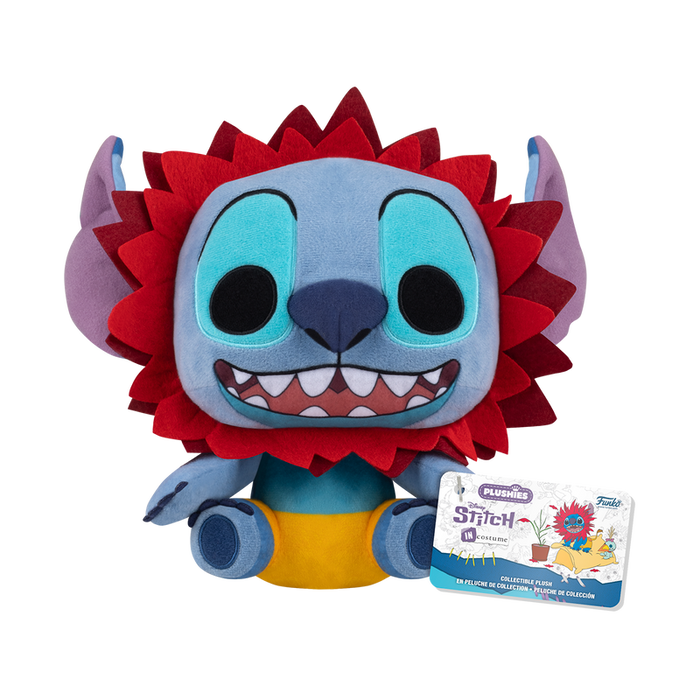 Pop Plush - Stitch As Simba - Stitch In Costume The Lion King