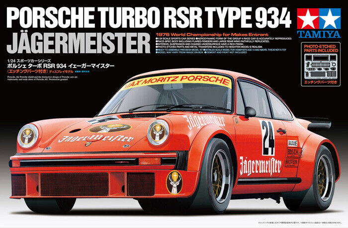 Porsche Turbo RSR Type 934 Jagermeister 1/24