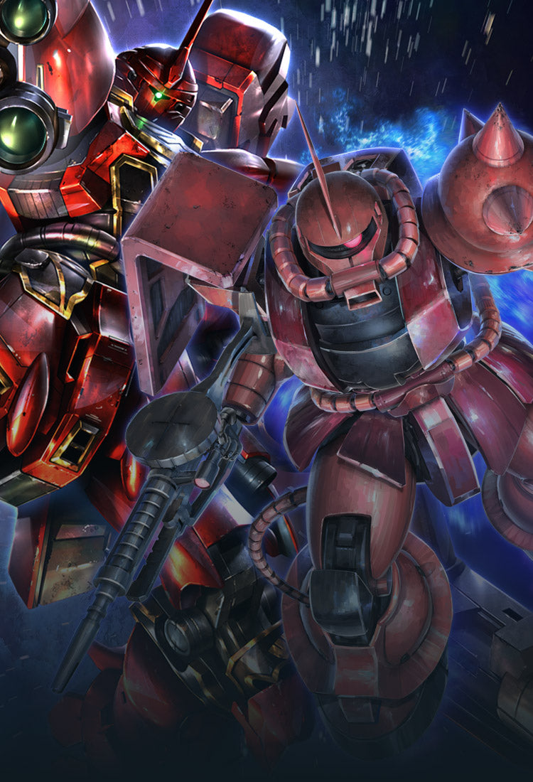 Gundam CG - Zeon's Rush Gundam Assemble Starter Set [ST-03A]