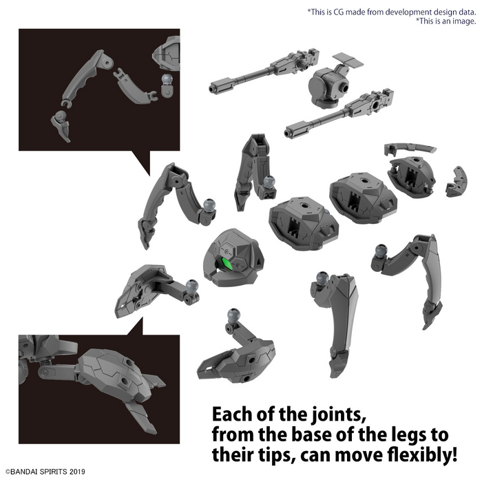 30MM EV-15 Extended Armament Vehicle (Multiple Legs Mecha Ver.) 1/144