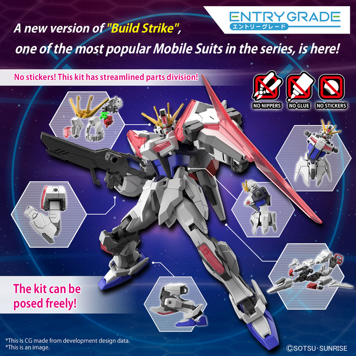 Entry Grade 02 Build Strike Exceed Galaxy 1/144