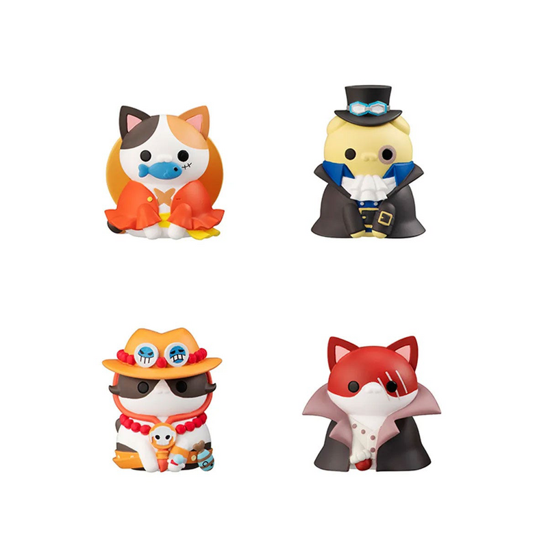 Mega Cat Project - Nyanpiecenyan! Vol.1- I'm Gonna Be King Of Paw-Rates !! - One Piece - Single Blind Box