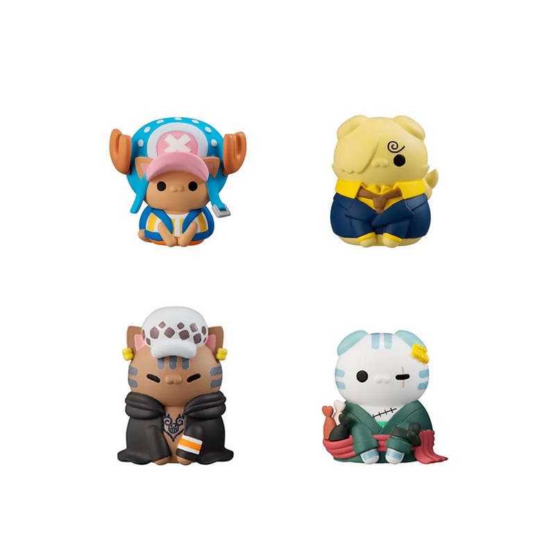 Mega Cat Project - Nyanpiecenyan! Vol.1- I'm Gonna Be King Of Paw-Rates !! - One Piece - Single Blind Box