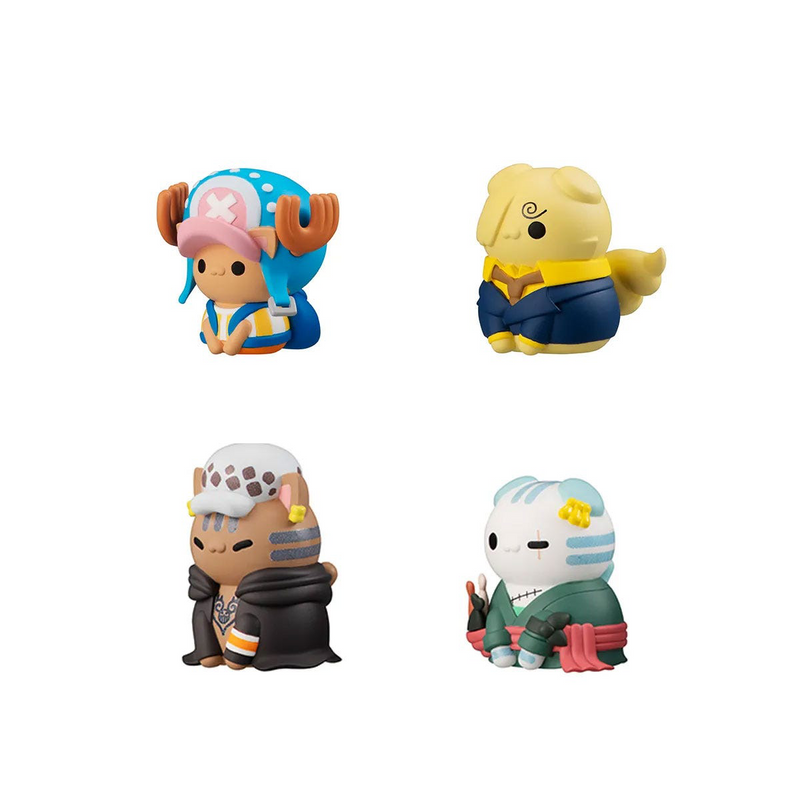 Mega Cat Project - Nyanpiecenyan! Vol.1- I'm Gonna Be King Of Paw-Rates !! - One Piece - Single Blind Box