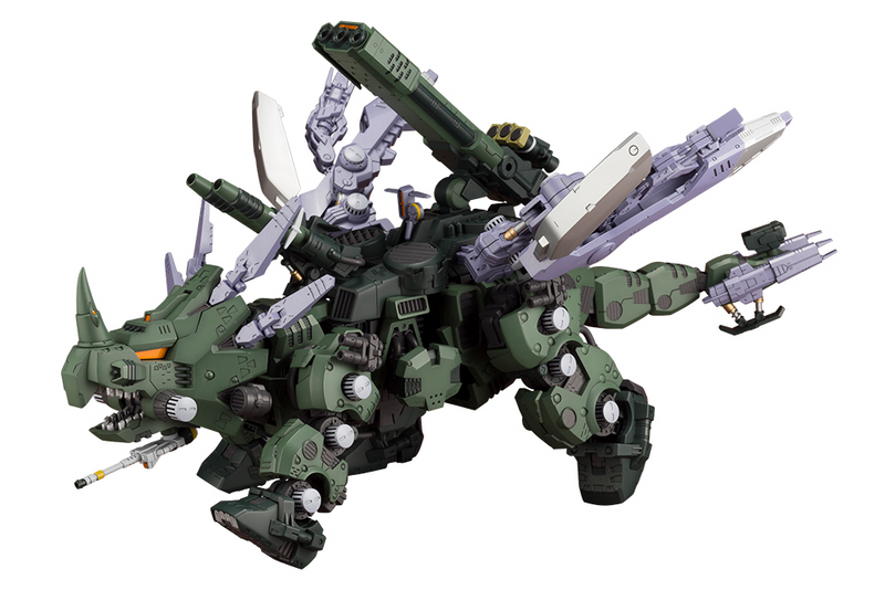Zoids Green Horn AB (Attack Booster) 1/72