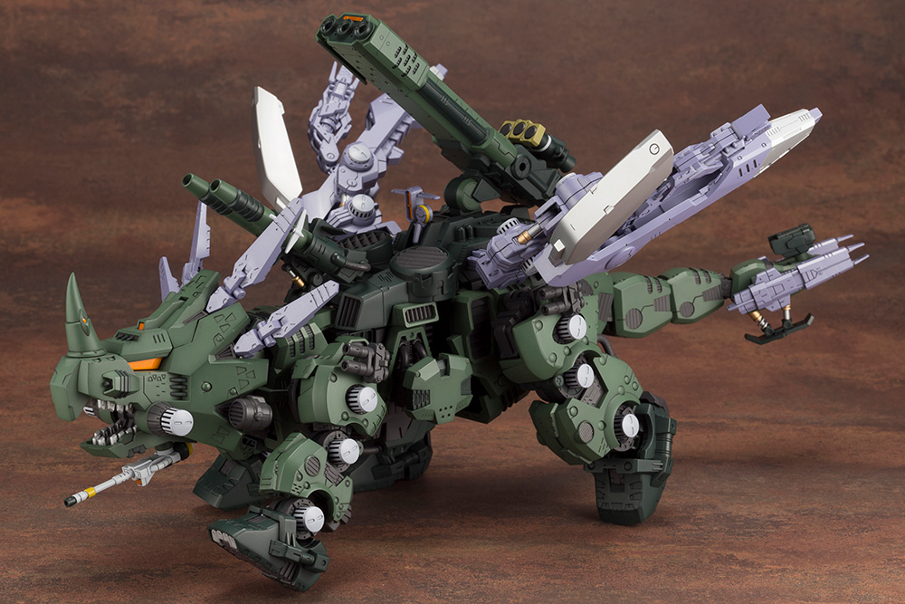 Zoids Green Horn AB (Attack Booster) 1/72