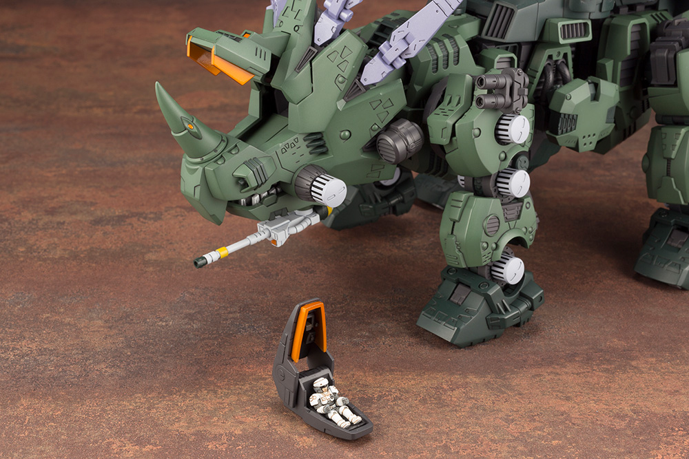 Zoids Green Horn AB (Attack Booster) 1/72