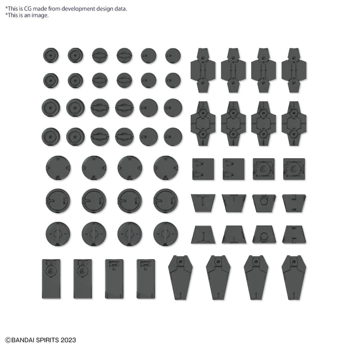 30MM CM09 Customize Material (Decoration Parts 1 Gray) 1/144