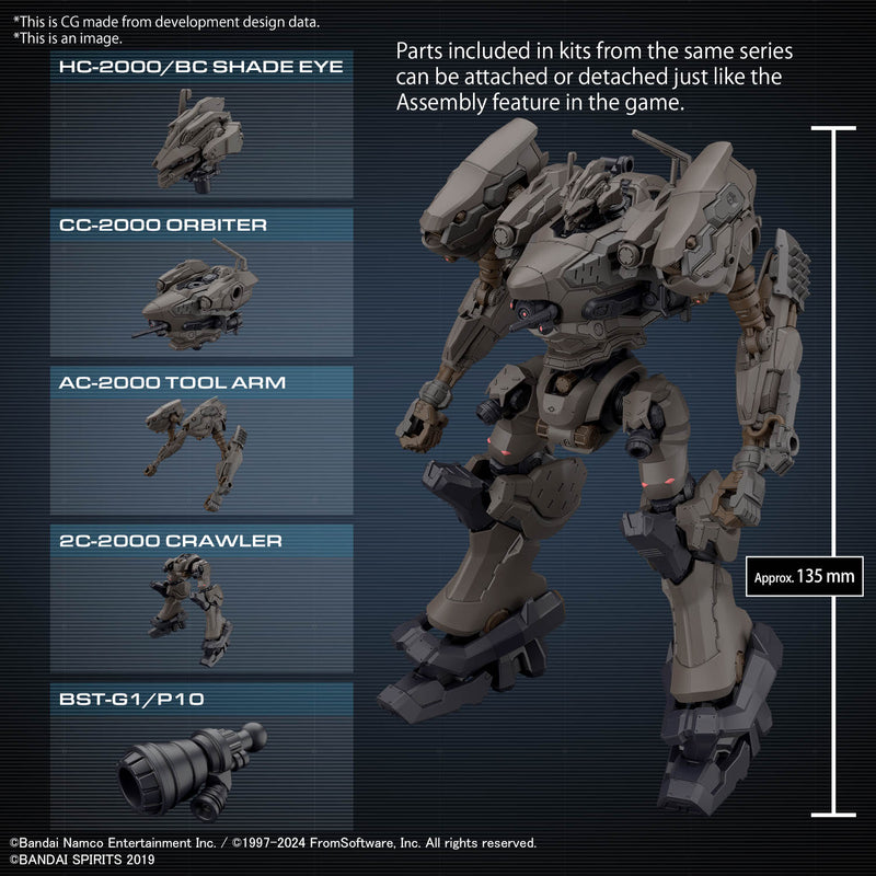 [ARRIVED][APR 2025] 30MM RaD CC-2000 Orbiter Nightfall - Armored Core VI Fires Of Rubicon