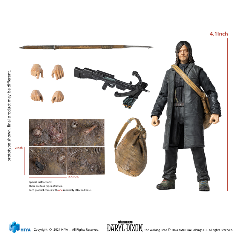 Exquisite Mini - Daryl - The Walking Dead: Daryl Dixon 1/18