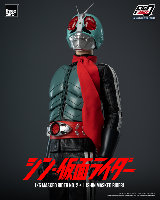 [Pre-Order][ETA Q1 2025] FigZero - Masked Rider No.2+1 - Shin Masked Rider 1/6