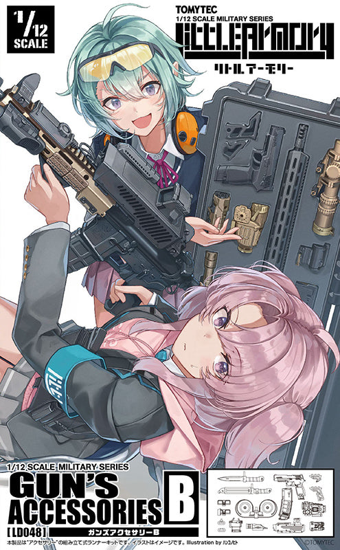 Little Armory - LD048 Guns Accessories B 1/12