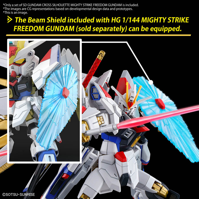 [Pre-Order][ETA Q1 2025] SDCS Silhouette Mighty Strike Freedom Gundam