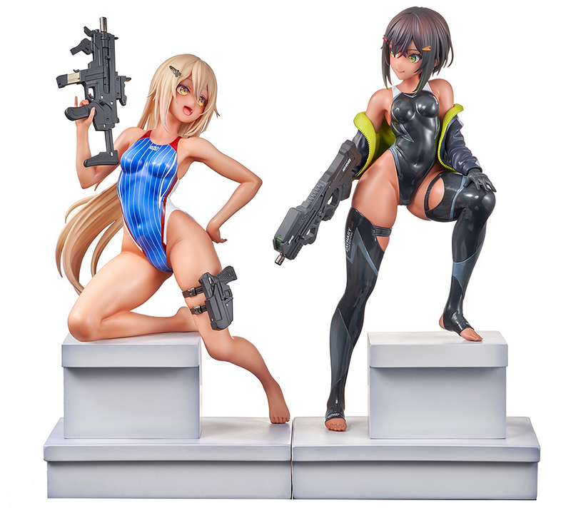 Swim Team Bucho-Chan And Kohai-Chan Set - Arms Note 1/7
