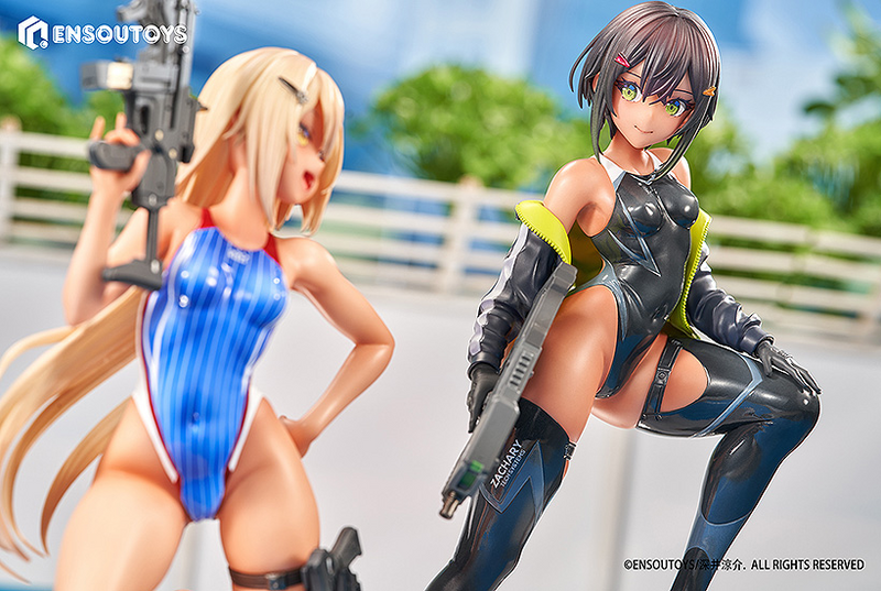 Swim Team Bucho-Chan And Kohai-Chan Set - Arms Note 1/7