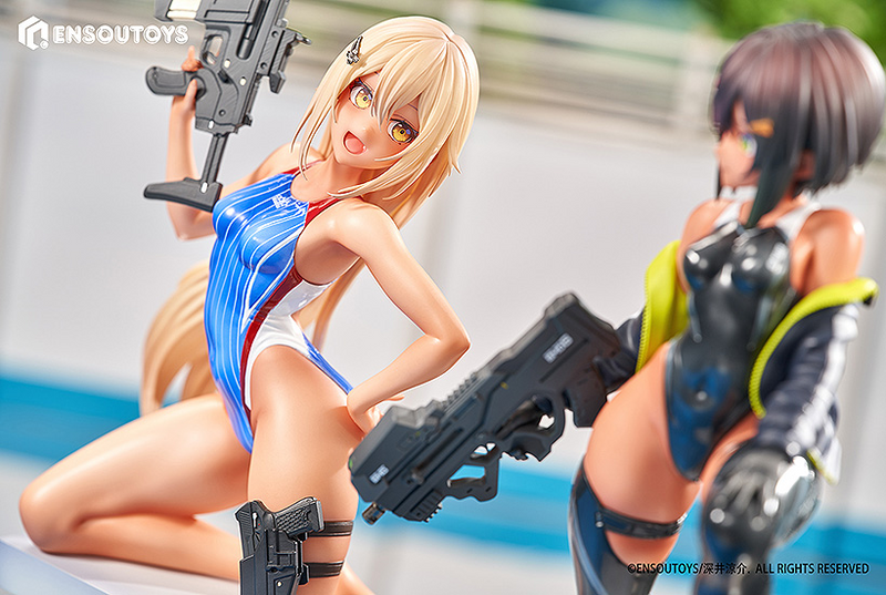 Swim Team Bucho-Chan And Kohai-Chan Set - Arms Note 1/7