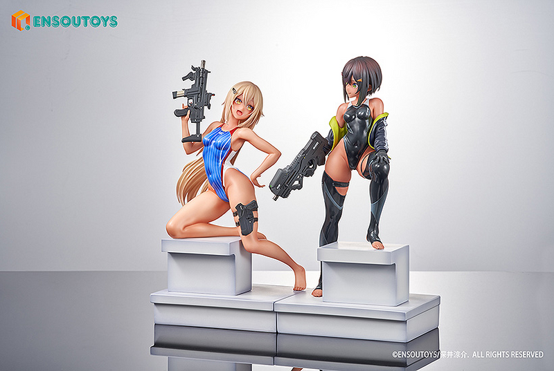 Swim Team Bucho-Chan And Kohai-Chan Set - Arms Note 1/7