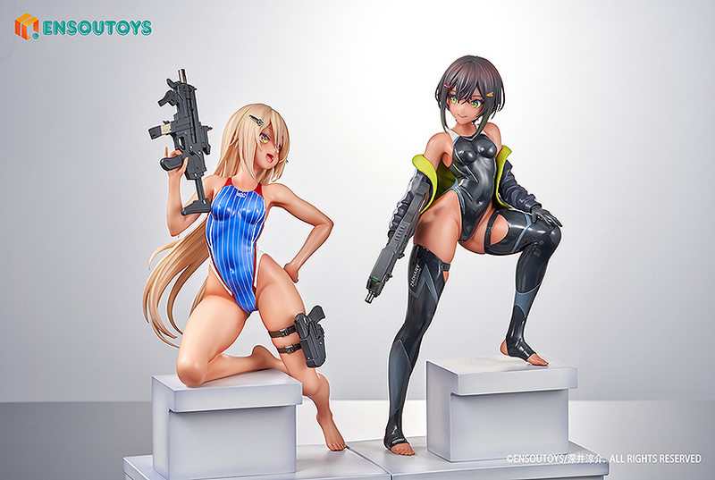 Swim Team Bucho-Chan And Kohai-Chan Set - Arms Note 1/7