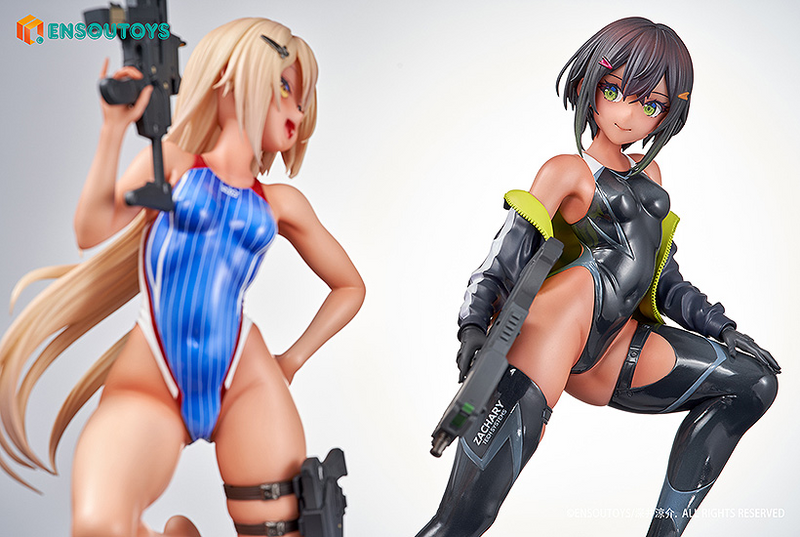 Swim Team Bucho-Chan And Kohai-Chan Set - Arms Note 1/7
