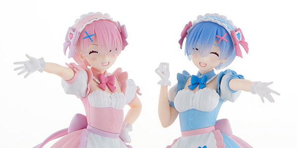 Tenitol - Yumekawa Maid Rem & Ram Set With Bonus - Re:Zero -Starting Life In Another World-