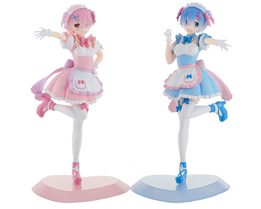 Tenitol - Yumekawa Maid Rem & Ram Set With Bonus - Re:Zero -Starting Life In Another World-