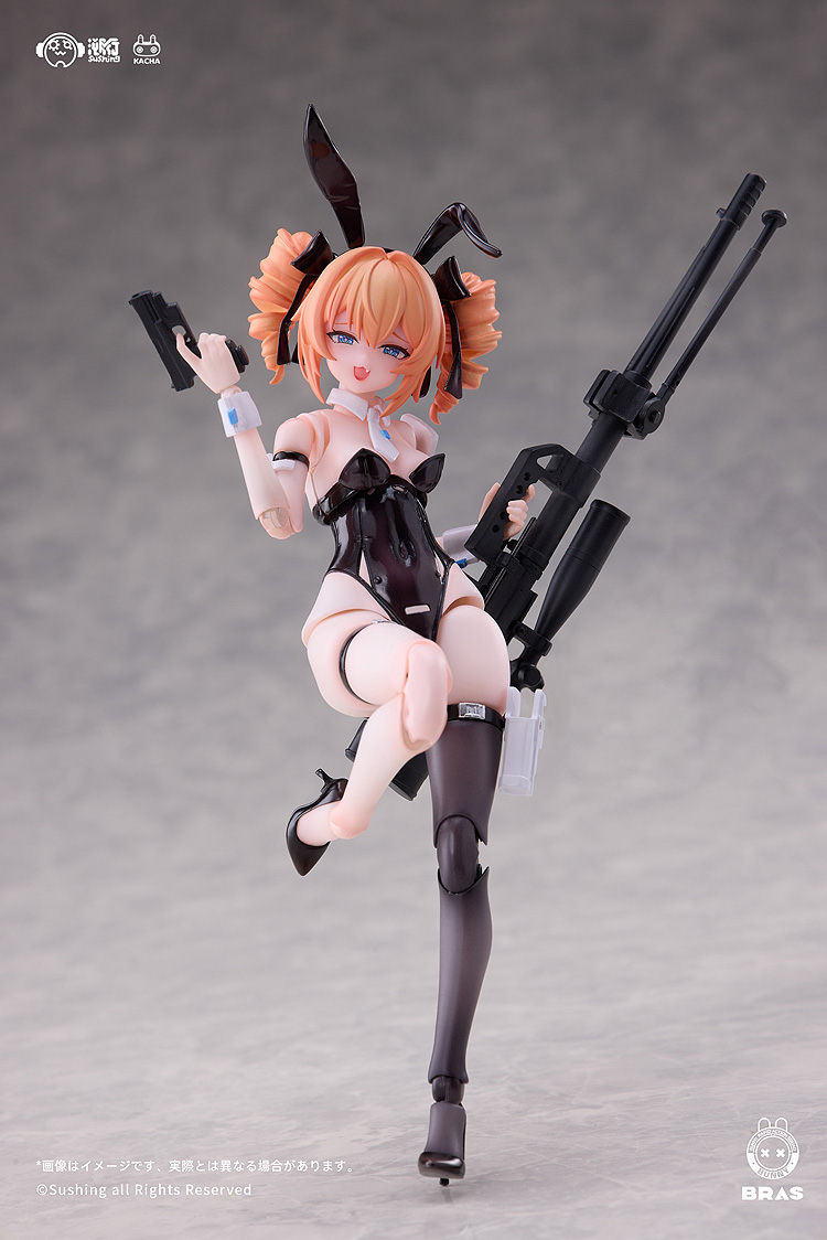 Articulated Figure - Sniper Leoni - Bunny Rapid Action Squad 1/12
