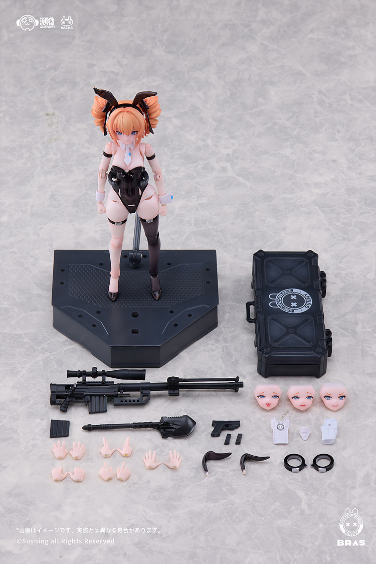 Articulated Figure - Sniper Leoni - Bunny Rapid Action Squad 1/12