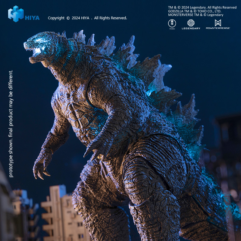 Exquisite Basic+ Series - 7 Inch Heat Ray Godzilla Light Ver. - Godzilla X Kong