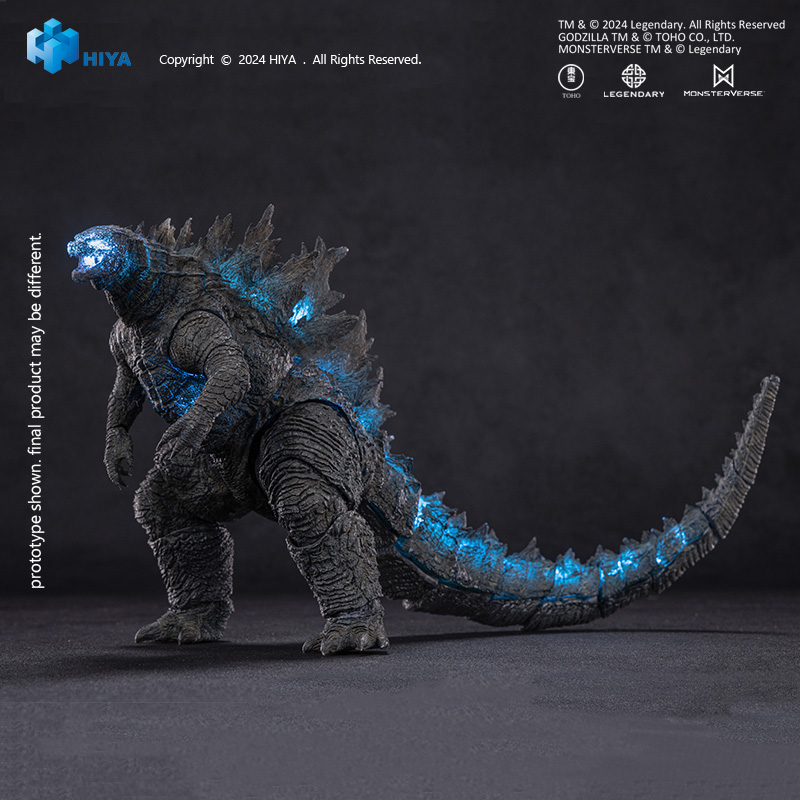 Exquisite Basic+ Series - 7 Inch Heat Ray Godzilla Light Ver. - Godzilla X Kong